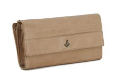 Vintage Lederbörse Harbour2nd Fayette Caramel Braun