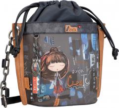 ausgefallene Bucket Bag bunt Anekke Contemporary Drawstring