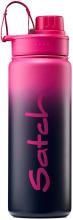 doppelwandige Isolierflasche Satch Pink Graffiti dunkelblau Edelstahl