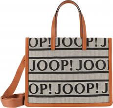 geräumige Kurzgrifftasche Aurelia JOOP Paraffa Cognac Logo