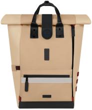 geräumiger Outdoorrucksack Cabaia Explorer Large beige Cap Breton beschichtet Karabiner