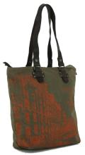 geräumiger Shopper CV-Pauli Lava Harbour2nd Canvas grün rot