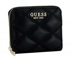 gesteppte Geldtasche Guess Tamsin Black schwarz