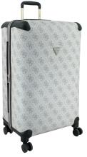 großer Reisekoffer Guess Berta Travel Wheeler L 77cm Dark Taupe Logo