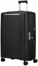 großer Reisekoffer Hartschale schwarz Samsonite Upscape Spinner 75cm