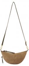 mondförmige Umhängetasche FREDsBRUDER Beyond Crossbag Toffee braun